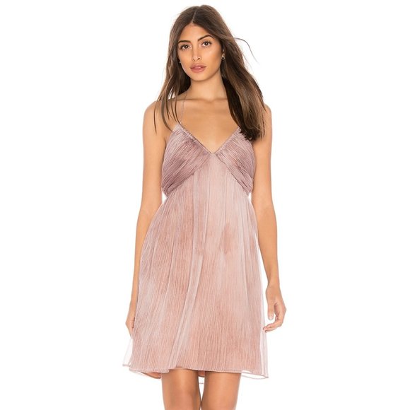 NWT TJD The Jetset Diaries Margot Taupe Mini Dress Women's X-Small XS - Picture 1 of 10